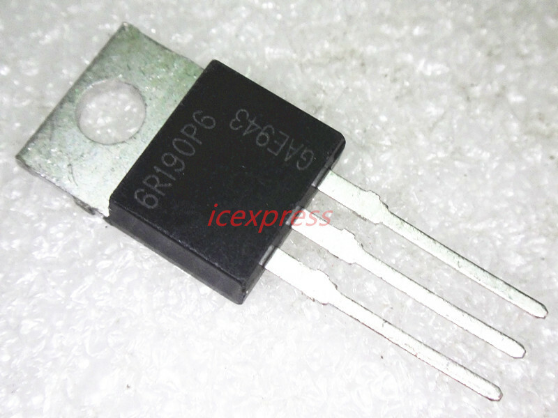 10PCS 6R190P6 IPP60R190P6 TO-220