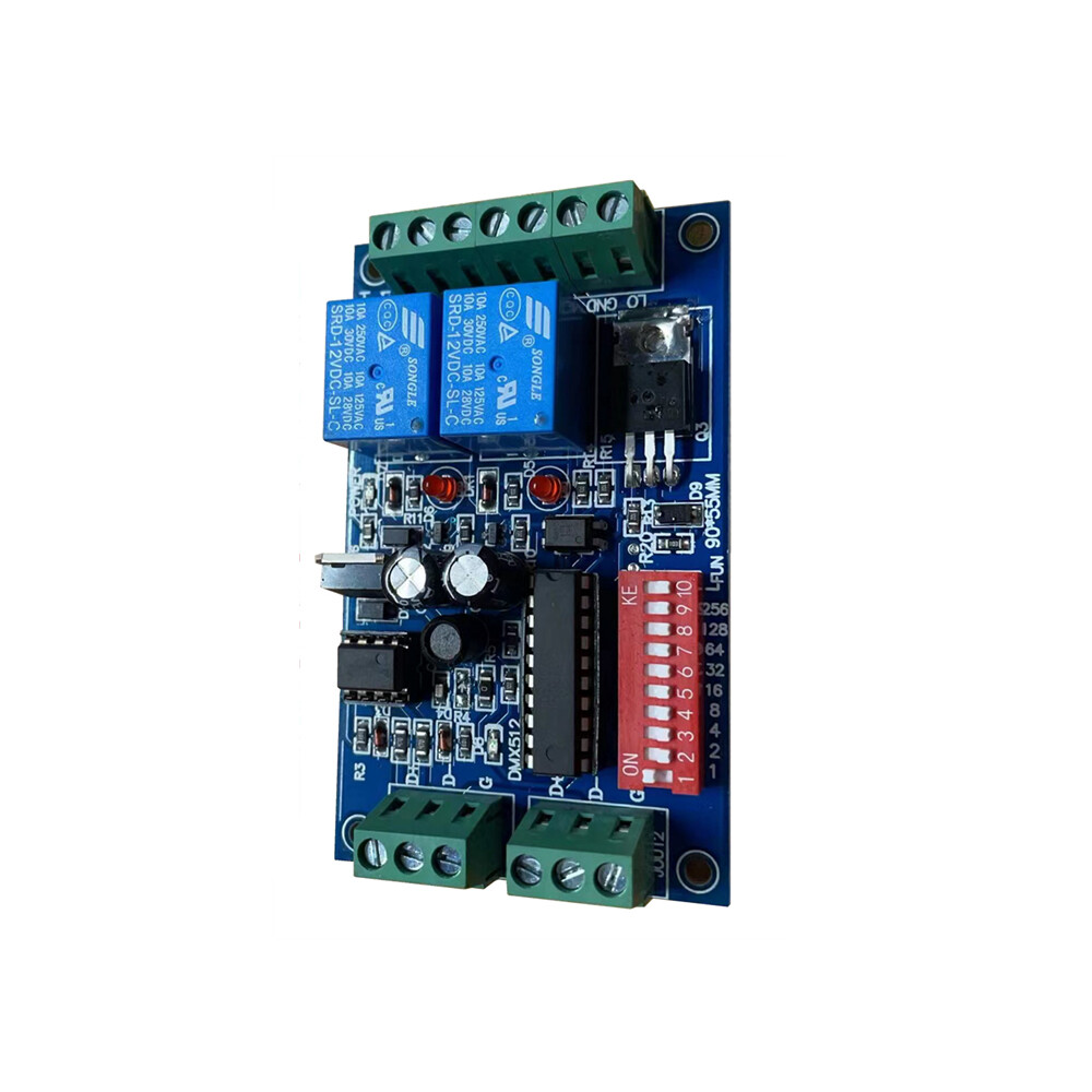 DMX512 Motor SpeedController DC6-36V Speed Adjustable Controller Forward Reverse