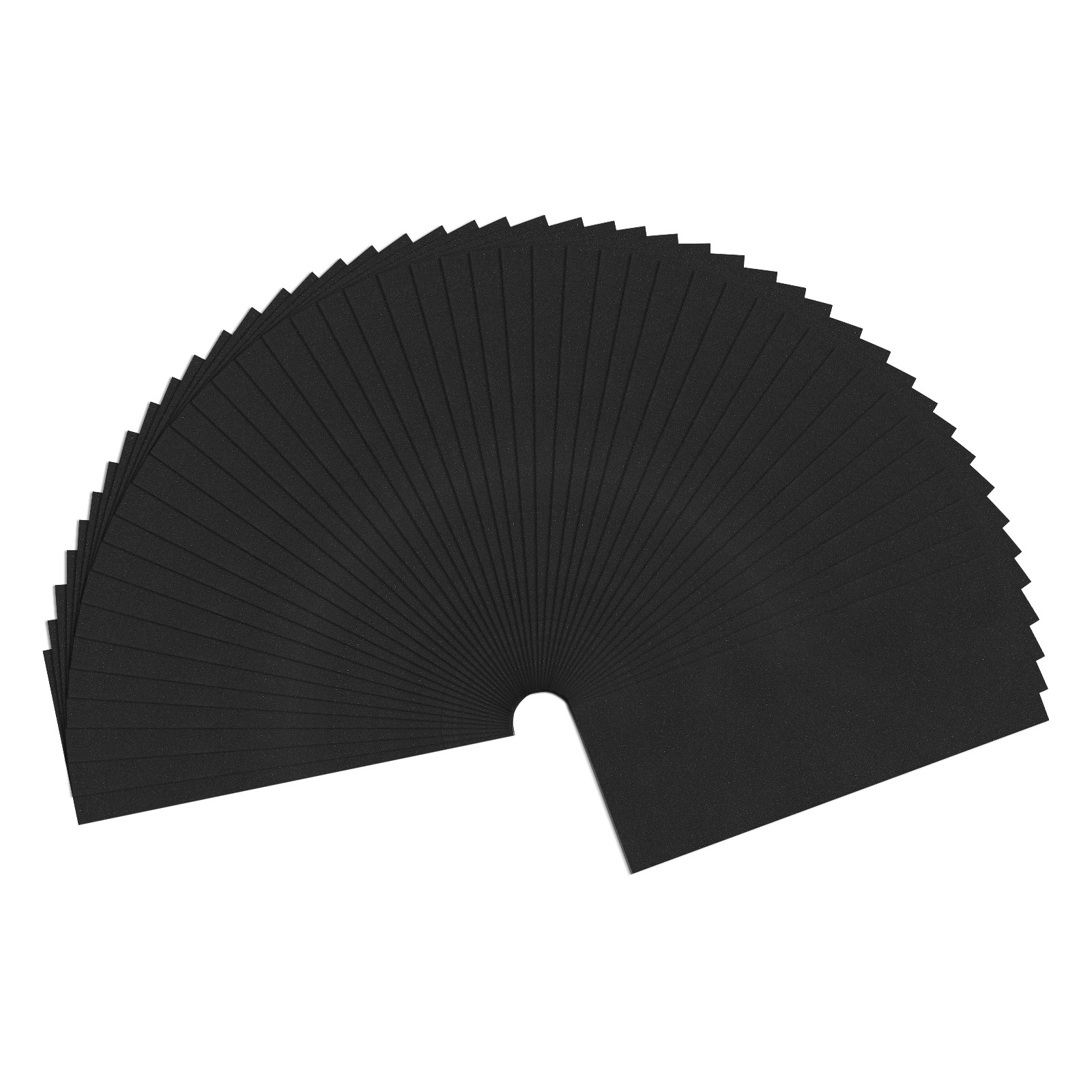 45 Pcs 1200 Grit Dry SandPapers, 3.6 x 9 Inch Sand Papers