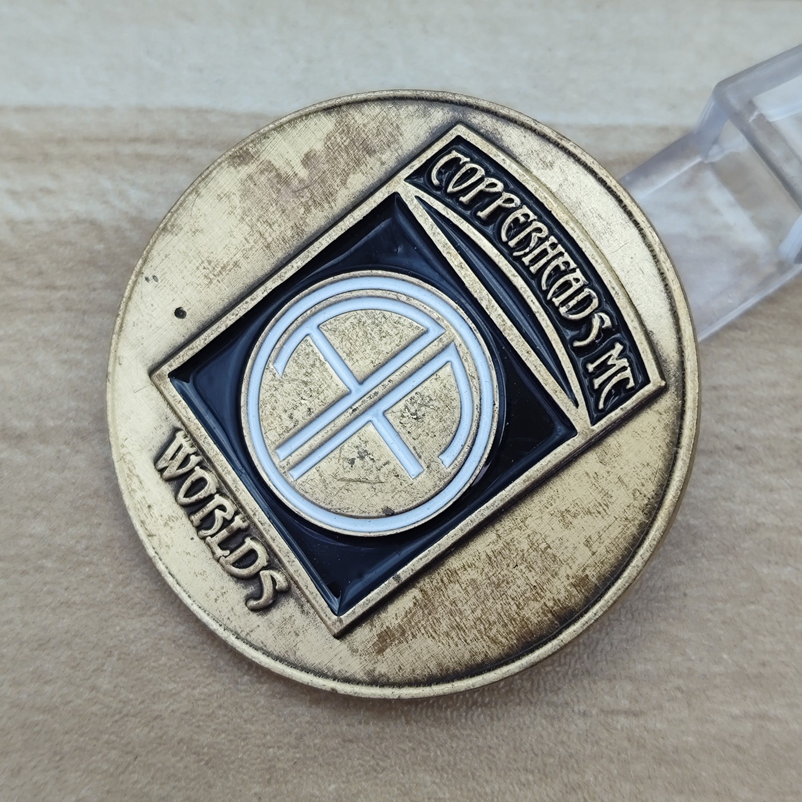 Copperheads Worlds Challenge Coin