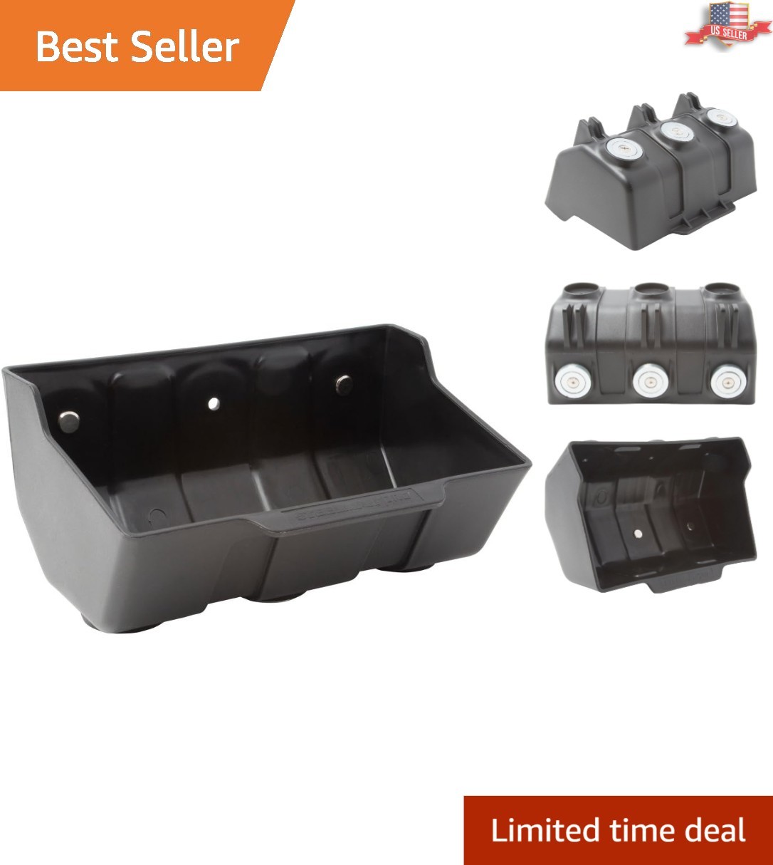 Portable 79011 Lug Bucket with Powerful Magnets - Ideal for Workshop Efficiency