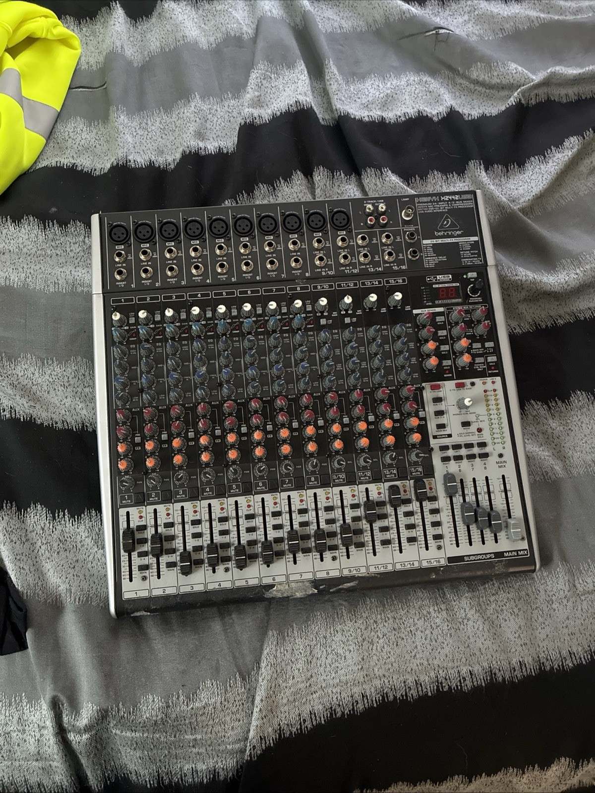 Behringer Xenyx X2442USB Premium 24-Input 4/2-Bus Mixer & USB/Audio Interface