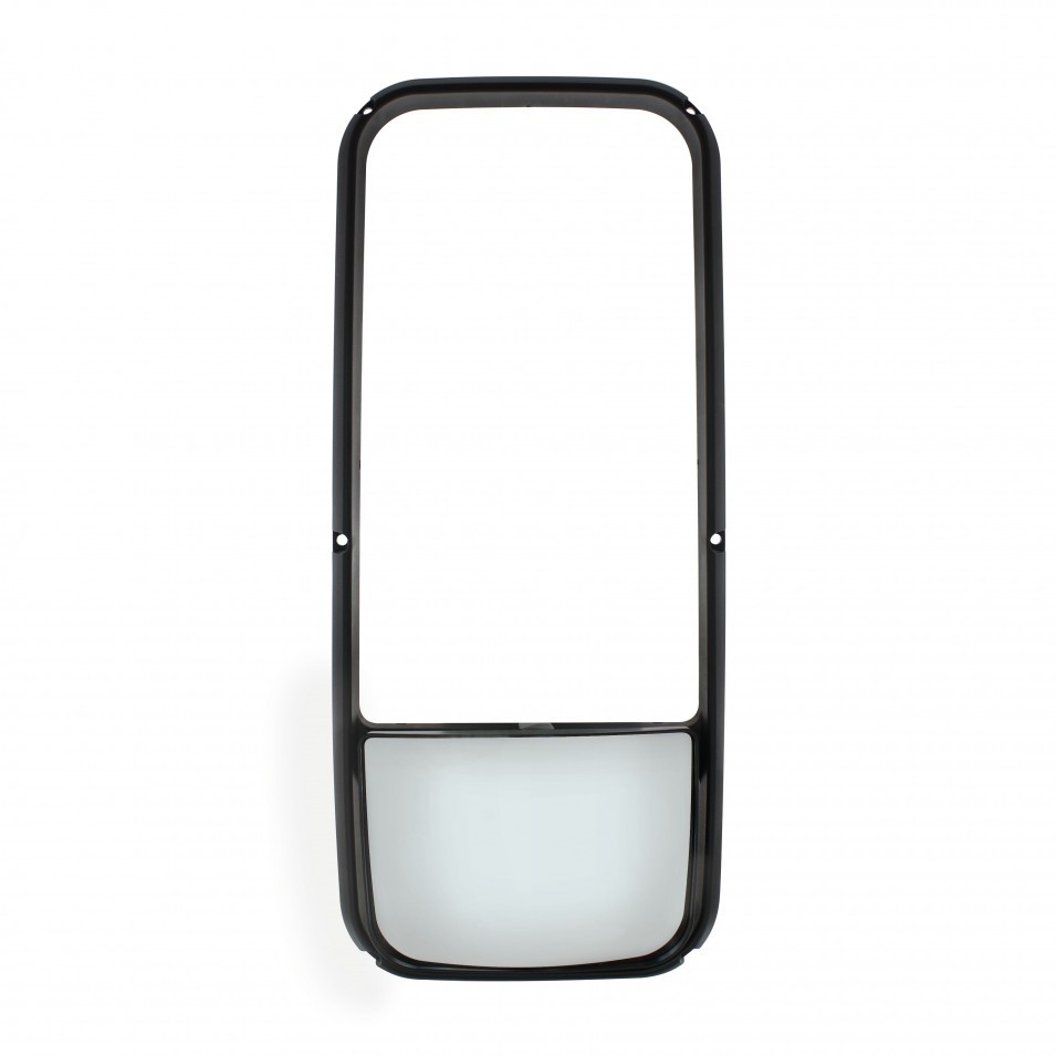 Mirror Frame w/ Lower Mirror for Kenworth T600/T660/T800 - Heated