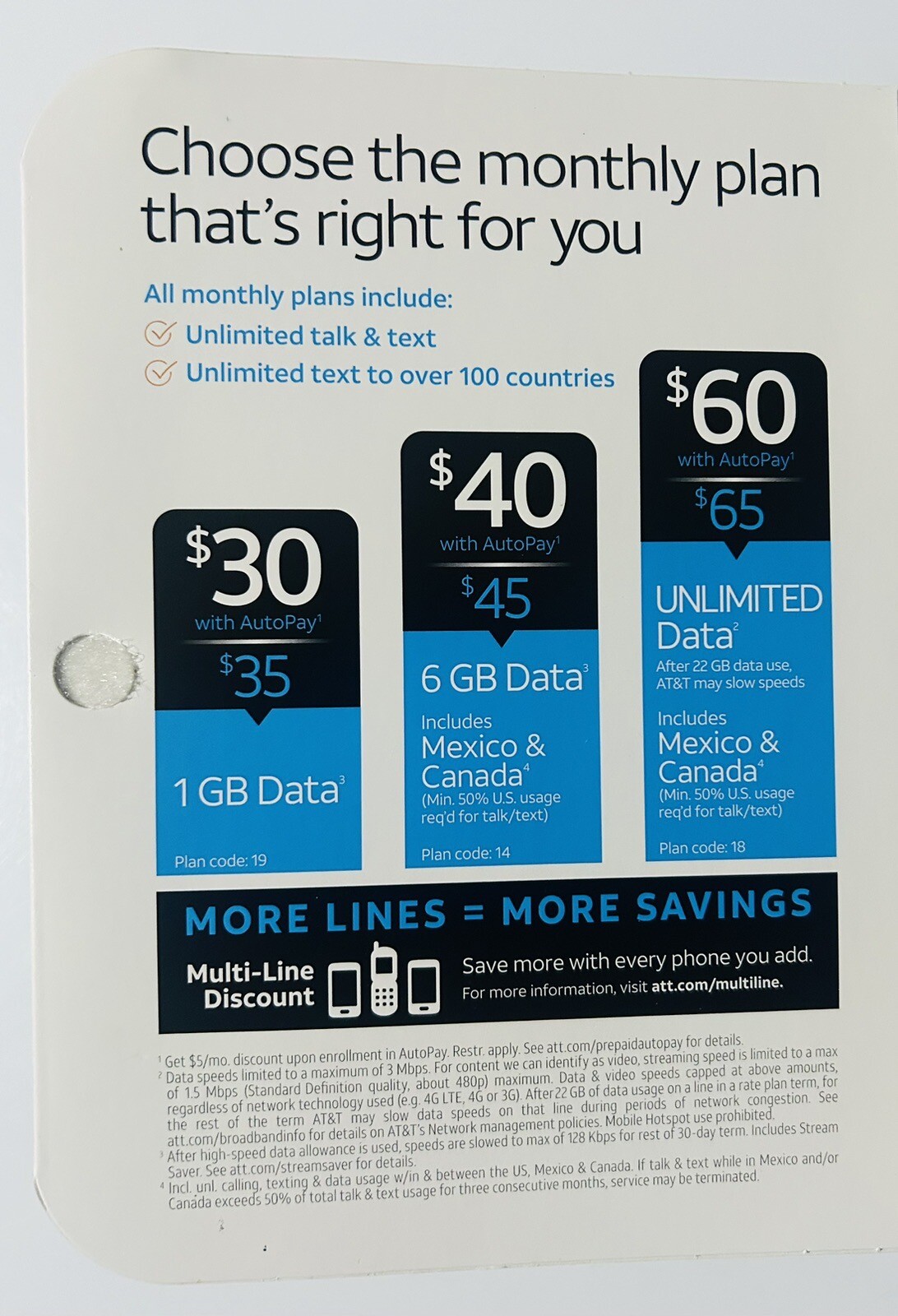 Prepaid AT&T Prepaid Unlimited Data Alcatel Ideal 8GB