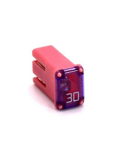 Flosser 608730 30 Amp MCASE+ Type Slotted Cartridge Fuse – Made in Japan (1)