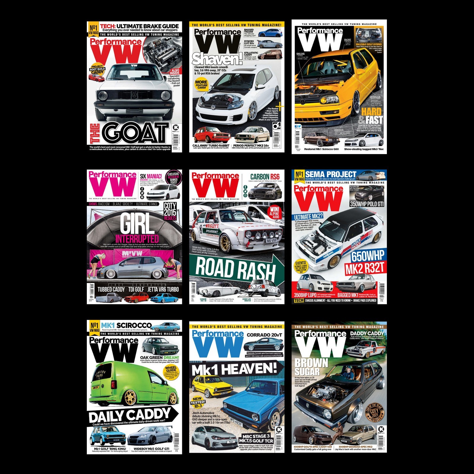 Performance VW magazine 132 issues & 4 specials on USB + immediate bonus
