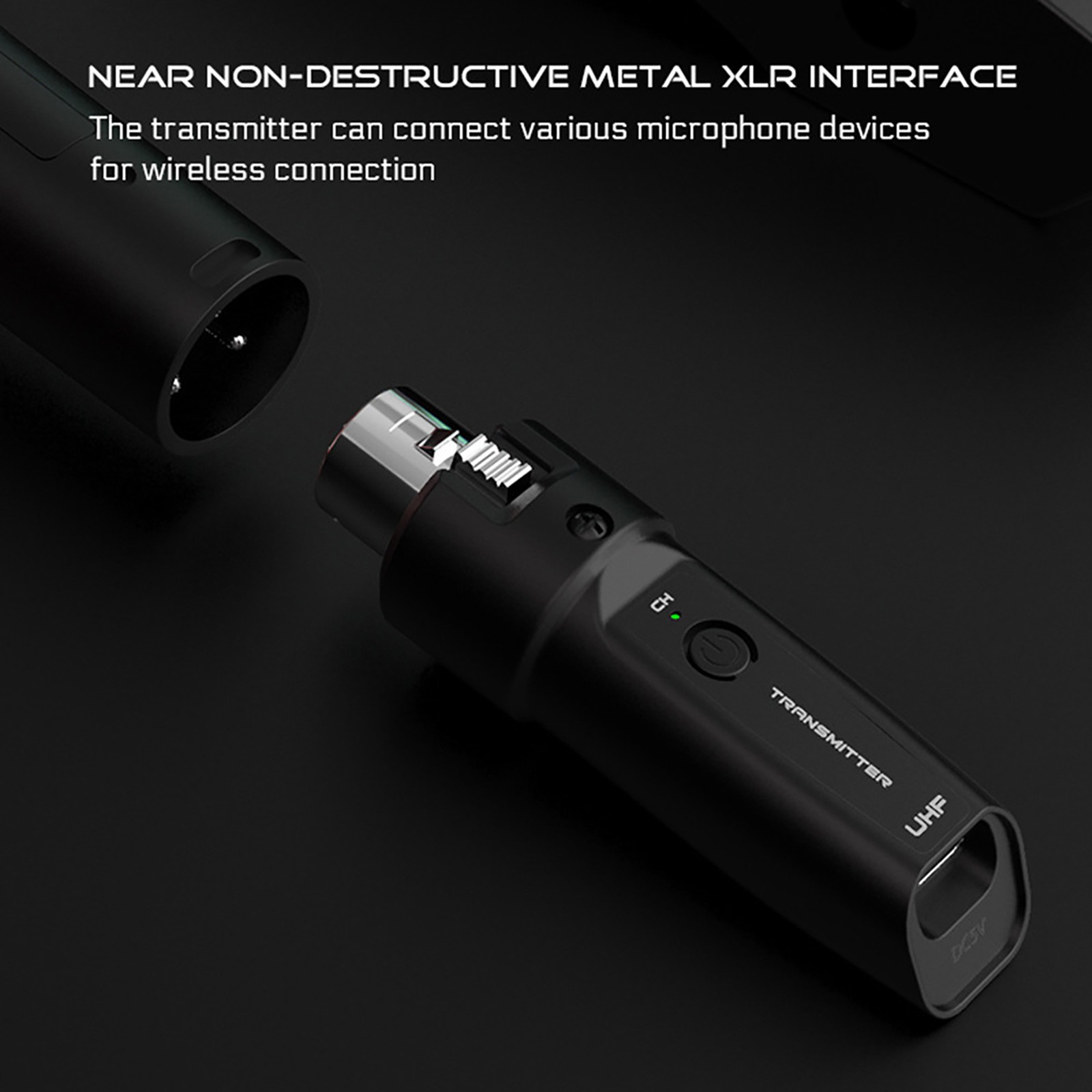 For Mic/Mixing Console/Instruments Audio Transmitter&Receiver Wireless Adapter