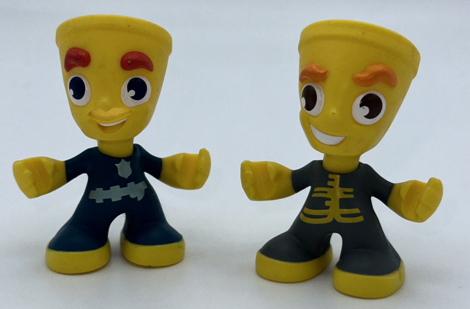 Play-Doh Town Figures Policeman and Fireman Lot of 2