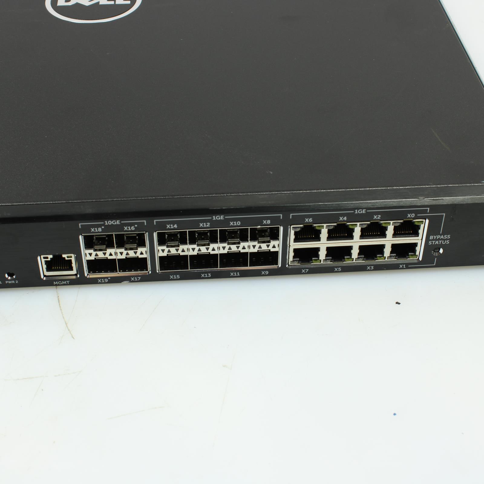 Dell SonicWall SuperMassive 9600 4x10GbE SFP+ Firewall Dual PSU