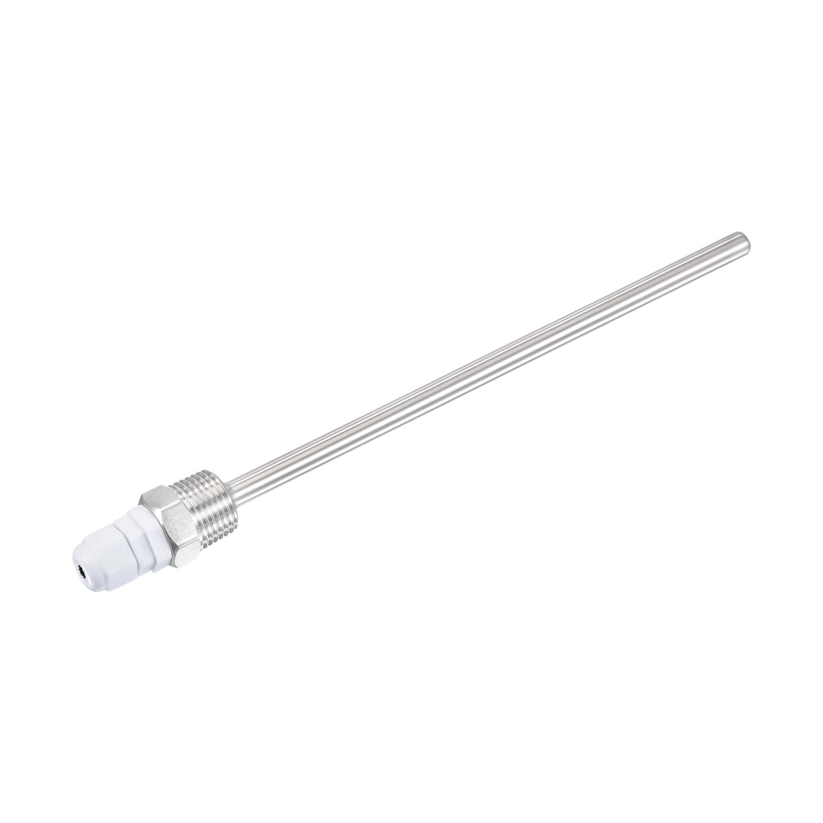 8mm Dia G1/2 Thermowell Weldless Stainless Steel 304 200mm for Beer Fermenter