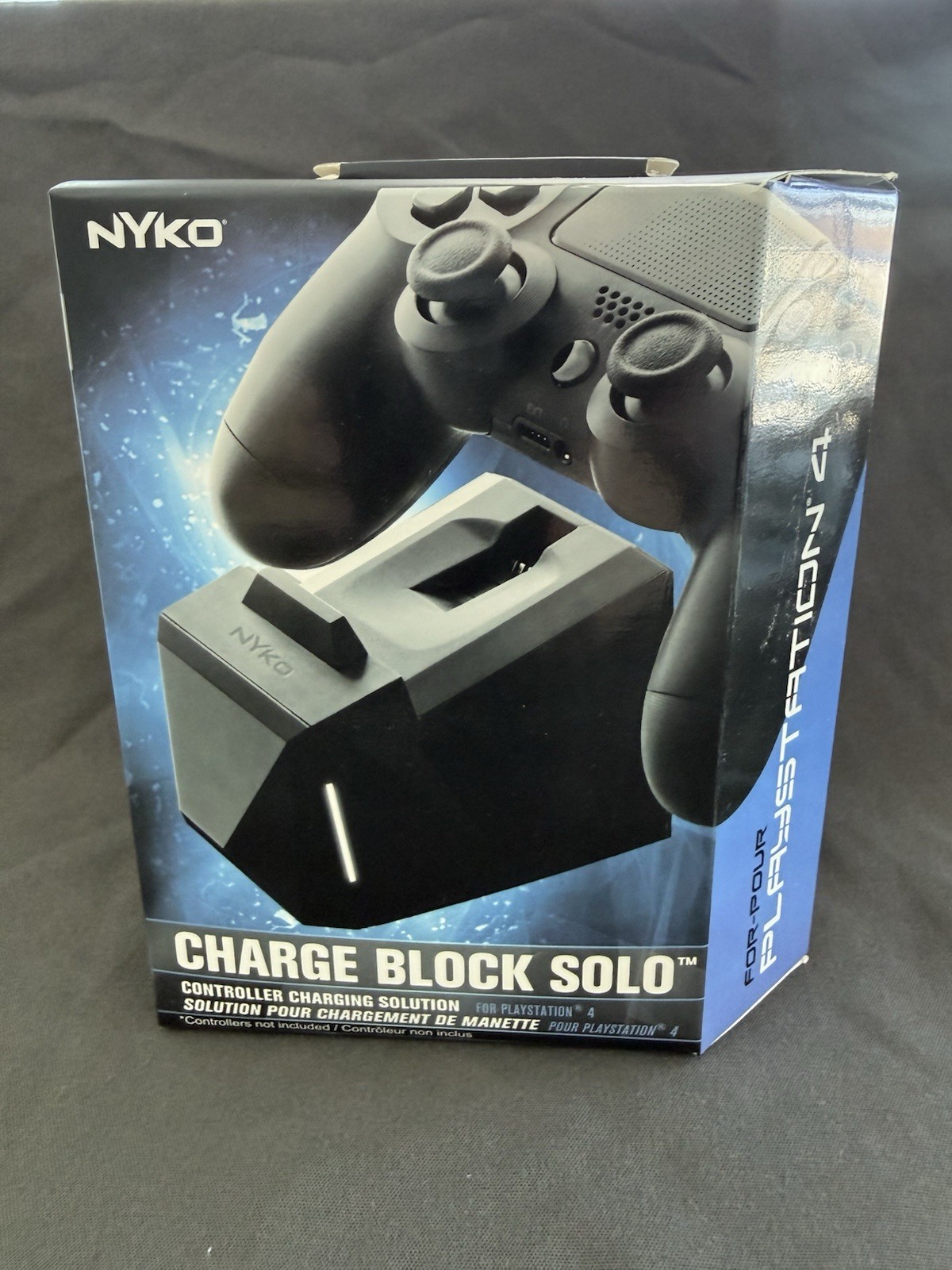 Nyko Charge Block Solo Controller Charging Dock for PlayStation 4 PS4