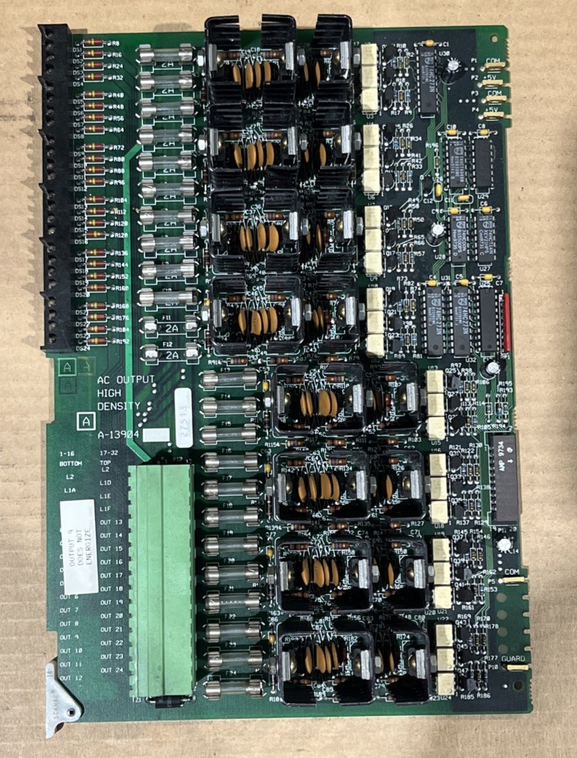 🔥Barber Colman A-13904 AC OUTPUT HIGH DENSITY Circuit Board, Used Free Ship🇺🇸