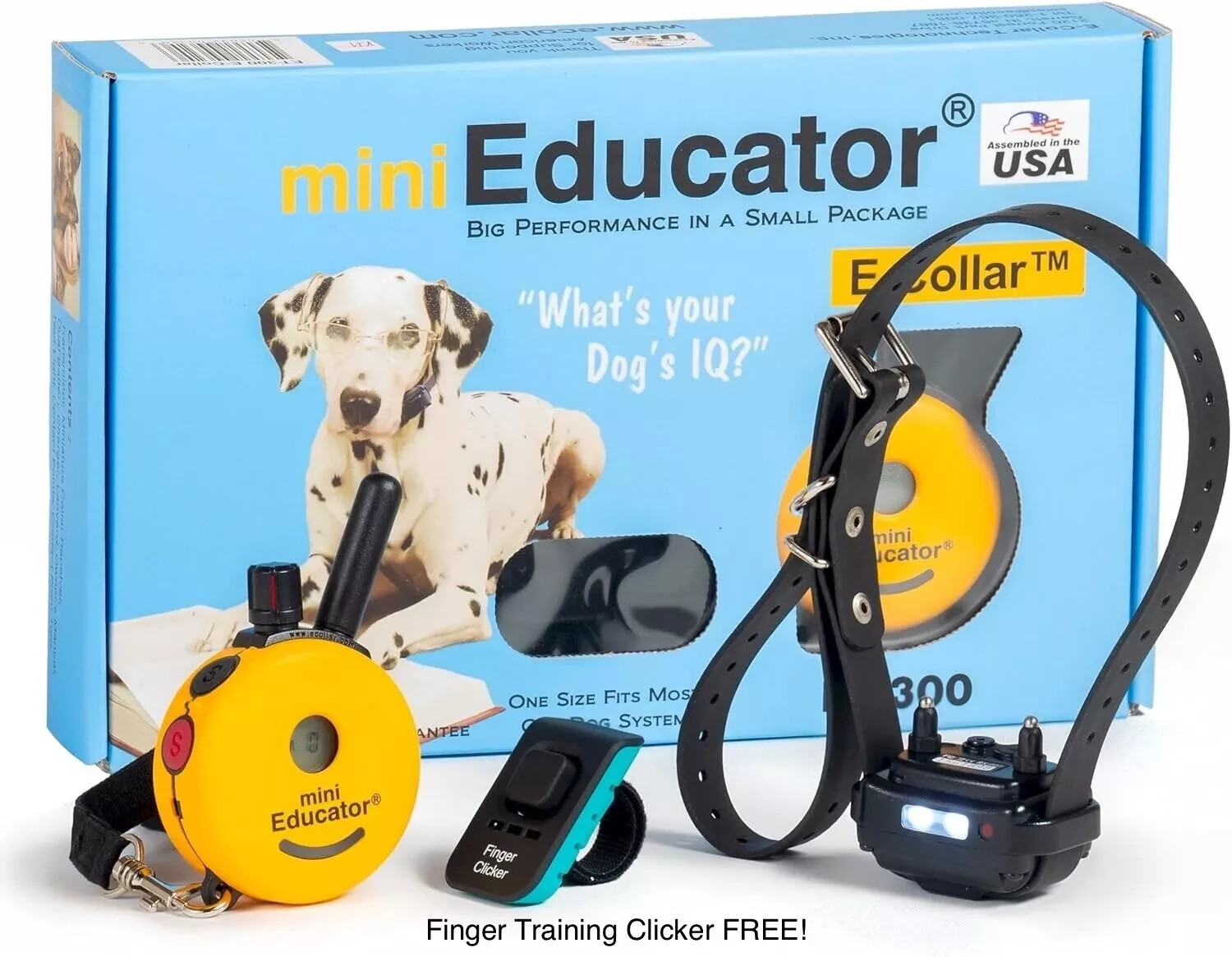 E-Collar Mini ET-300 Remote Dog Training 1/2 Mile  QUICK RELEASE BELT CLIP FREE!