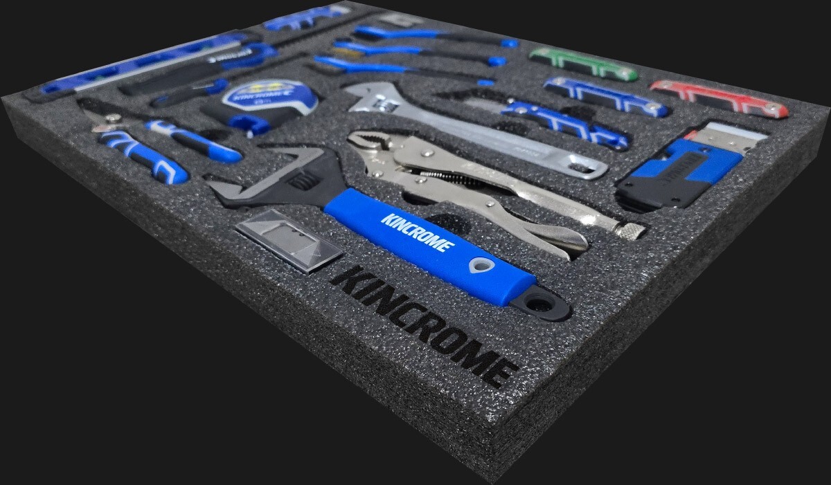 SPTOOLS DARK shadow foam tool tray insert storage organizer toolbox tool kit set