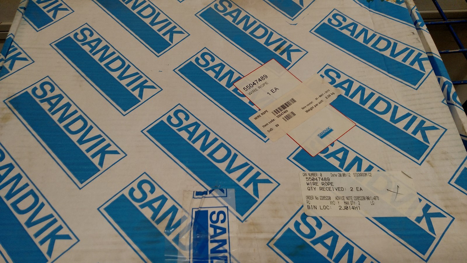Sandvik 55047489 Wire Rope