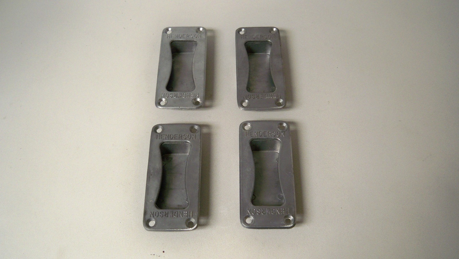 *NEW* Henderson 414 Door Handle Rectangular Flush Pull (Qty 4)