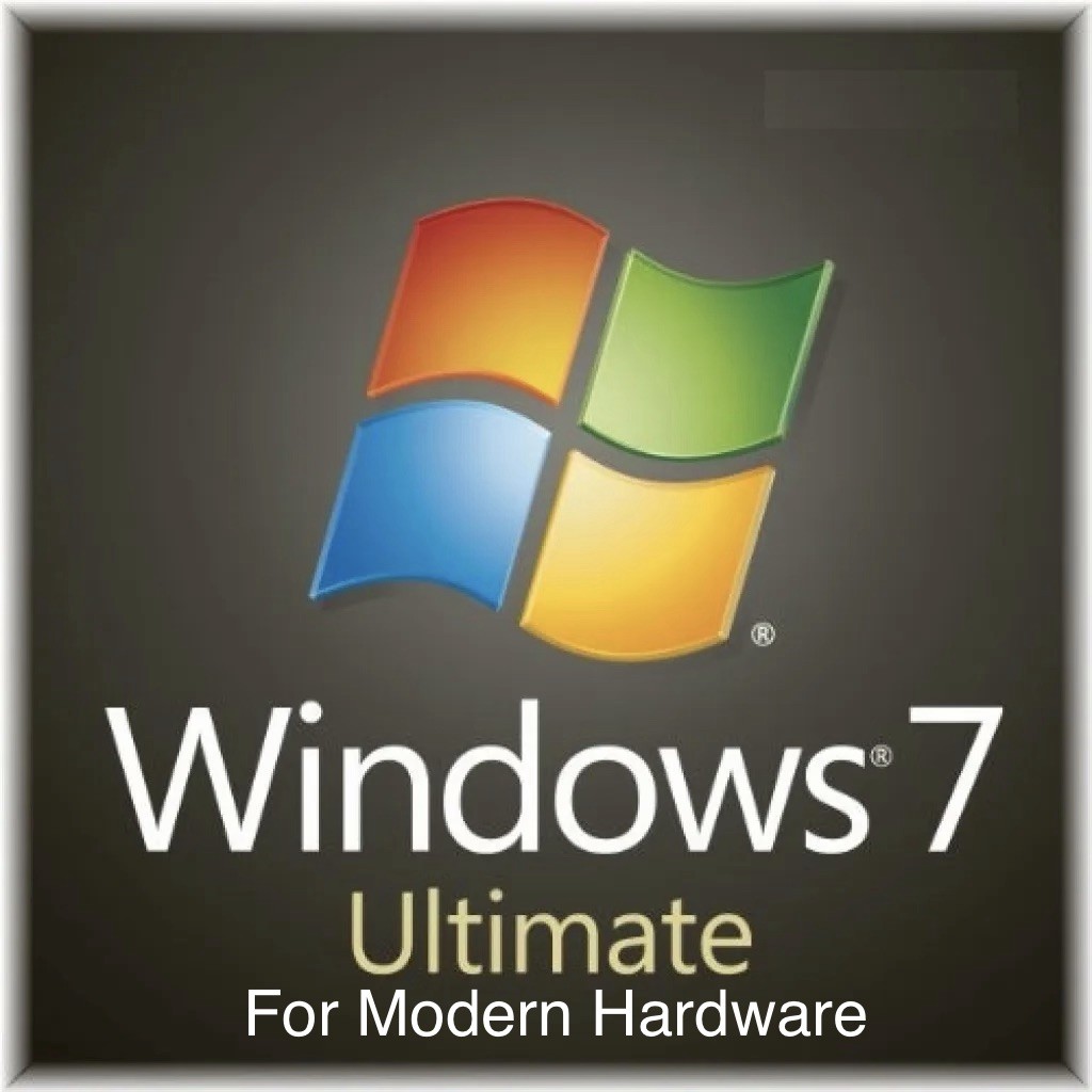 Windows 7 64 Bit For Modern Hardware. (Read Description)