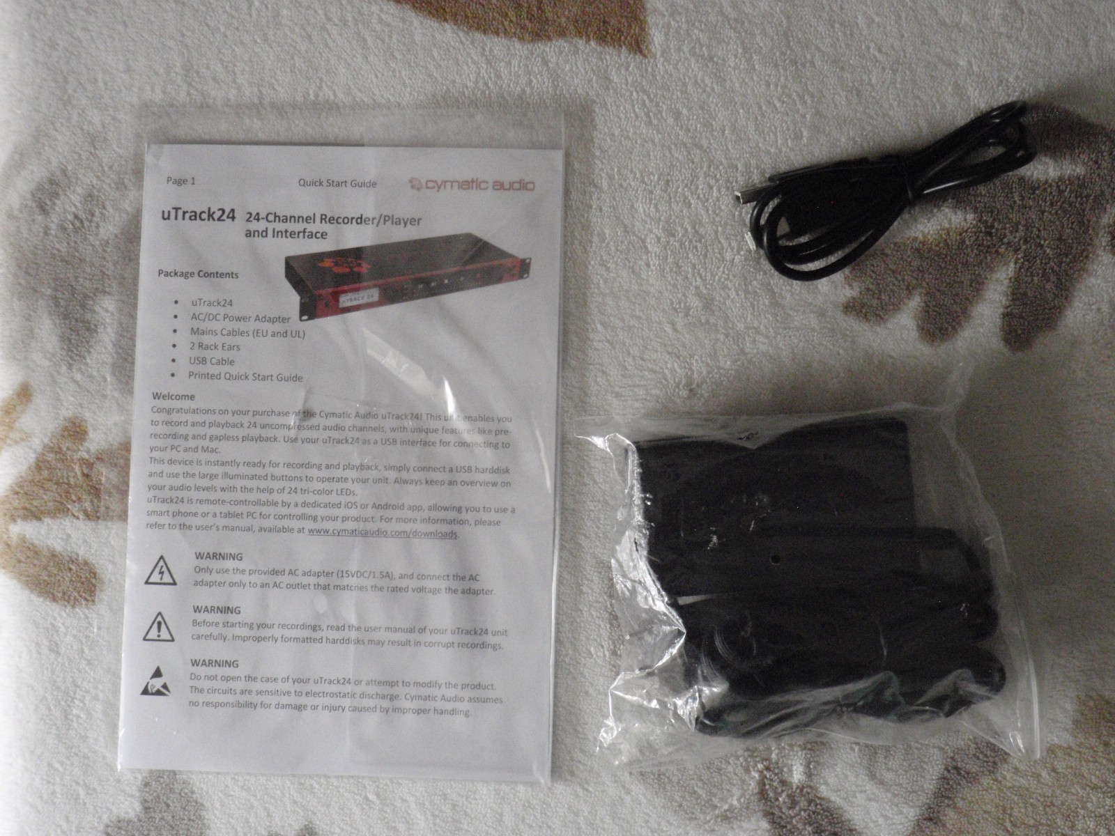 Cymatic Audio Utrack 24 Live Audio Recorder USB Interface