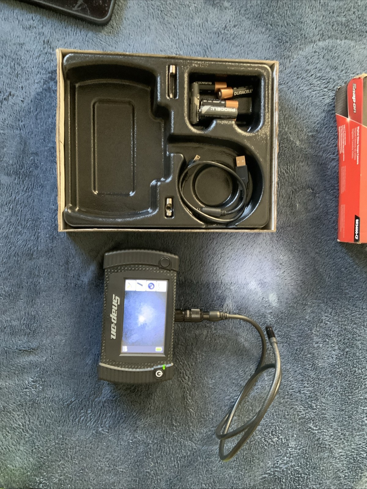 Snap On Bk5600-cf, Digital Video Scope Camera, See Pics…..broken, See Descrip
