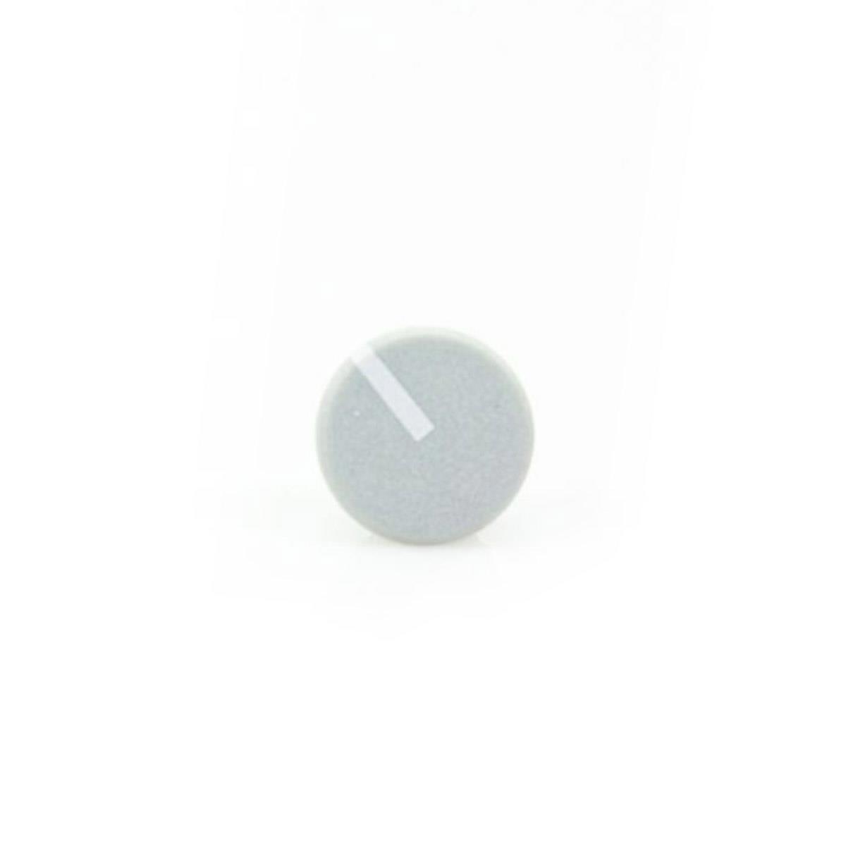 PixelGear 9mm Gray Knob Cap with White Indicator Line for Ashly Replacement