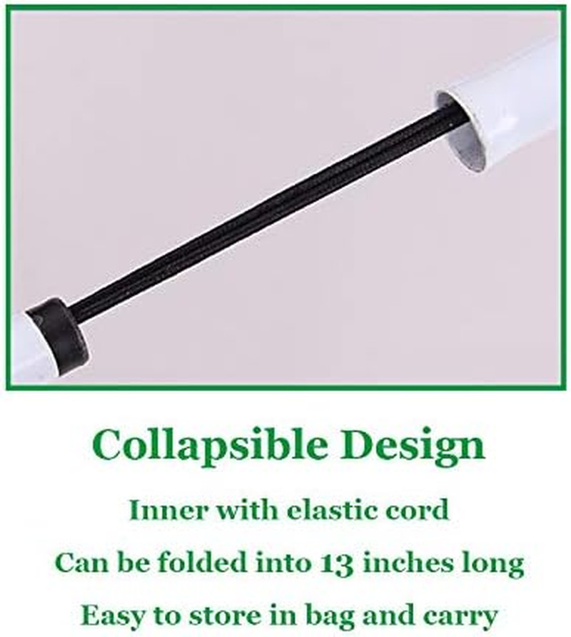 Folding Cane Blind Stick Walking White for 49 Inch (Pack of 1),