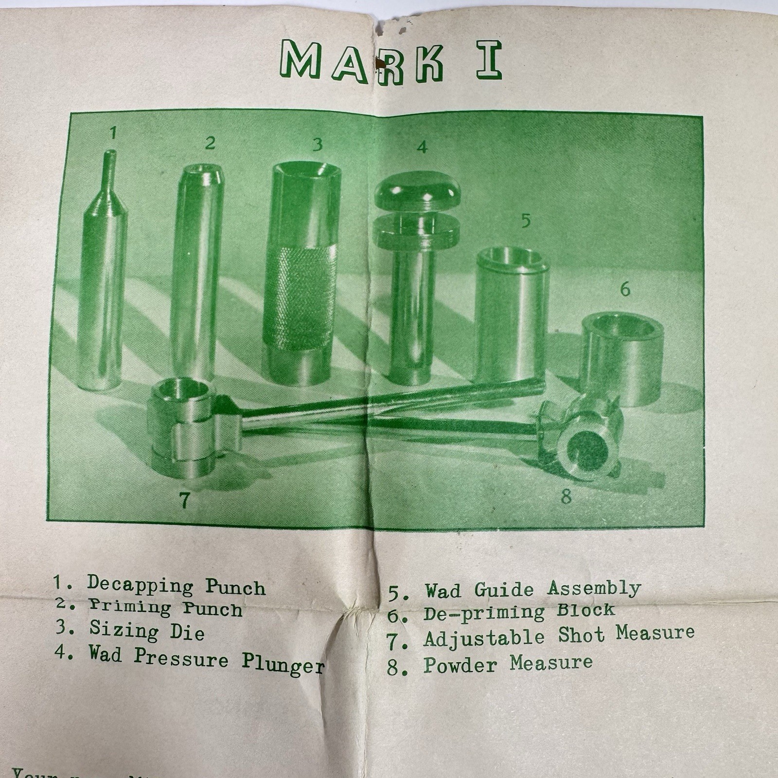 ACC-U-REAM The Mark I Shotshell Loader Vtg 60's Rare