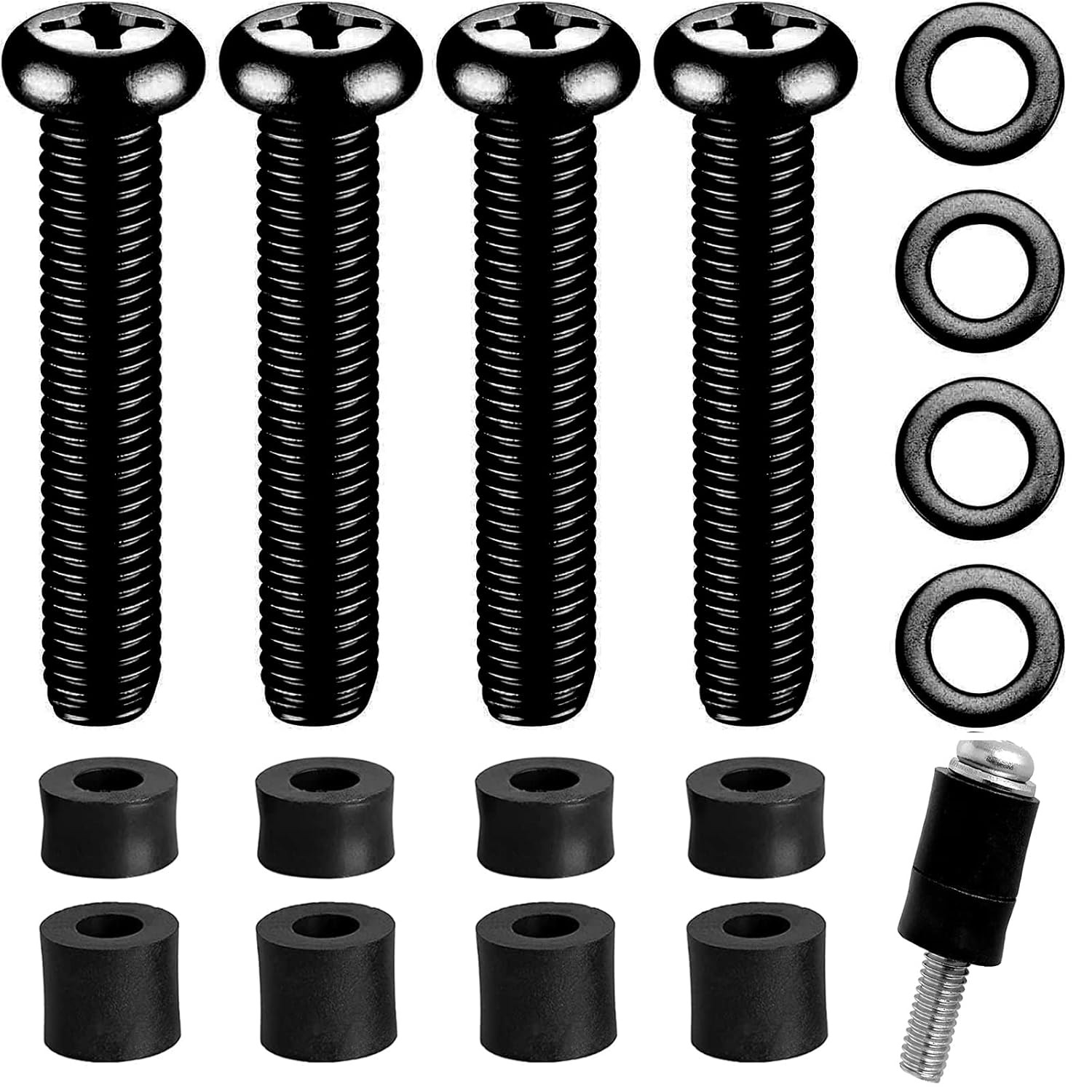 M8 Screws for Samsung TV M8X45Mm, Pitch 1.25Mm TV Mounting Bolts Screws with 25M