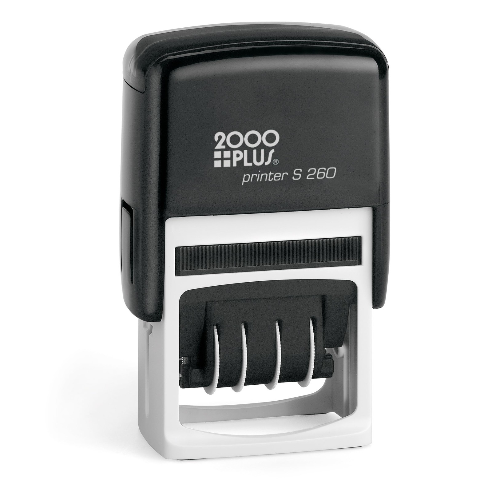 4in1 Date Stamp Self Inking 15/16x13/4 Inch Blue/Red Ink Office Supply