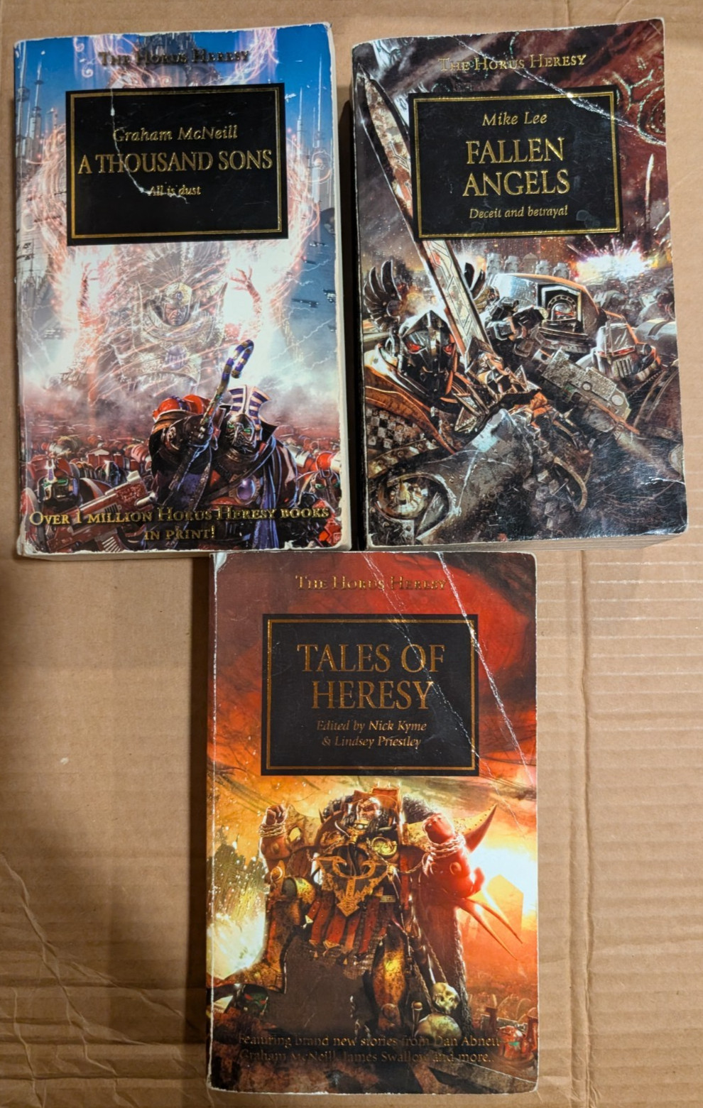 Thousand Sons Fallen Angels Tales of Heresy Warhammer The Horus Heresy All 3