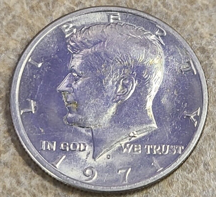 1971 D Kennedy Half Dollar - Circulated - **ON HAND**
