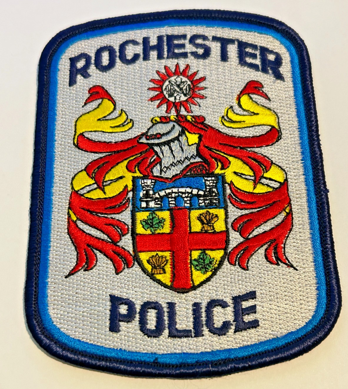 Rochester Illinois Police Patch Unused