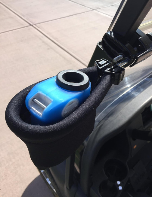 Caddie Buddy Laser Rangefinder Golf Cart Holder/Mount - Pouch Mount