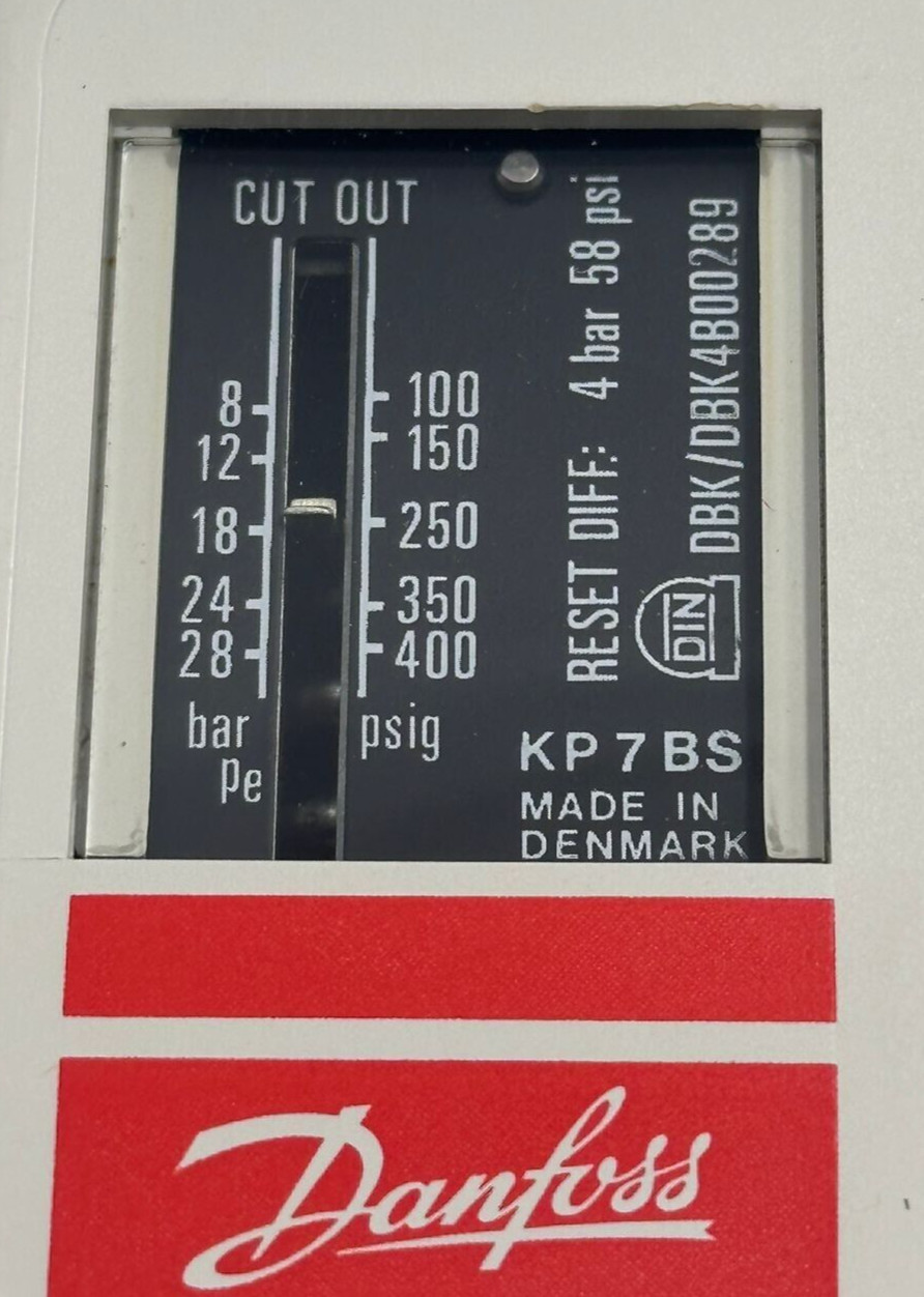 Pressure switch Danfoss KP 7BS M/M 060-1200