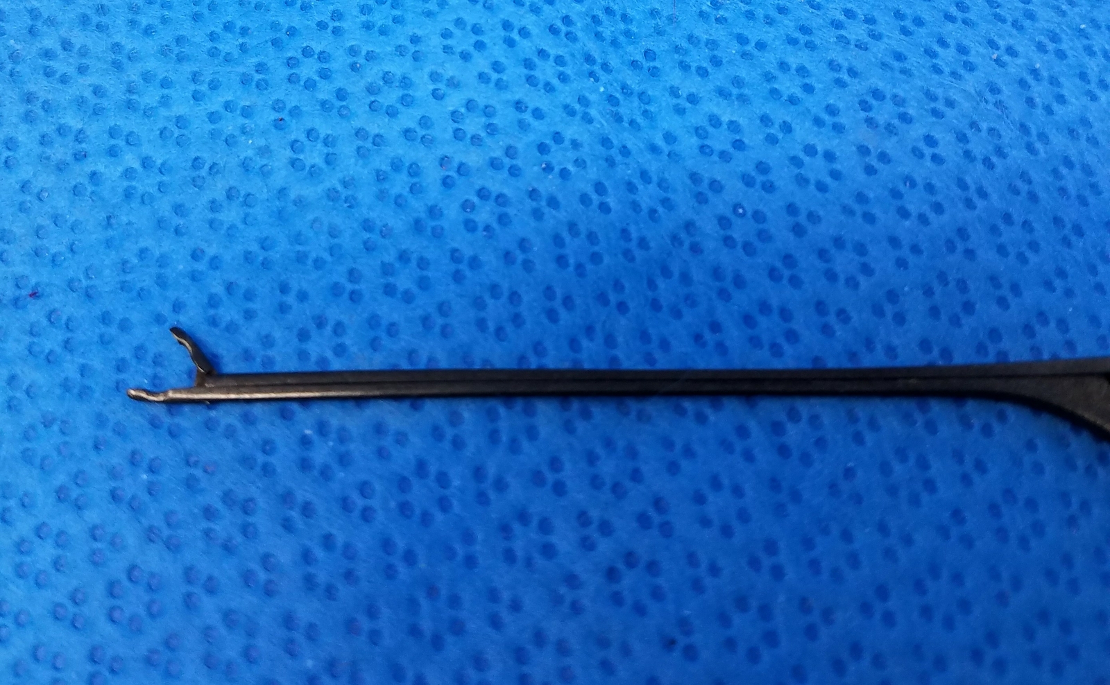 Richards 13-1024 Cupped Forceps, Ebony, Straight, 2.8"