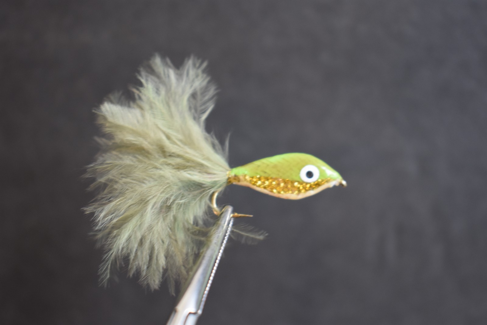 Mint Green & Gold  EPOXY MINNOW Nymph Fishing Flies 1 Fly, U Choose