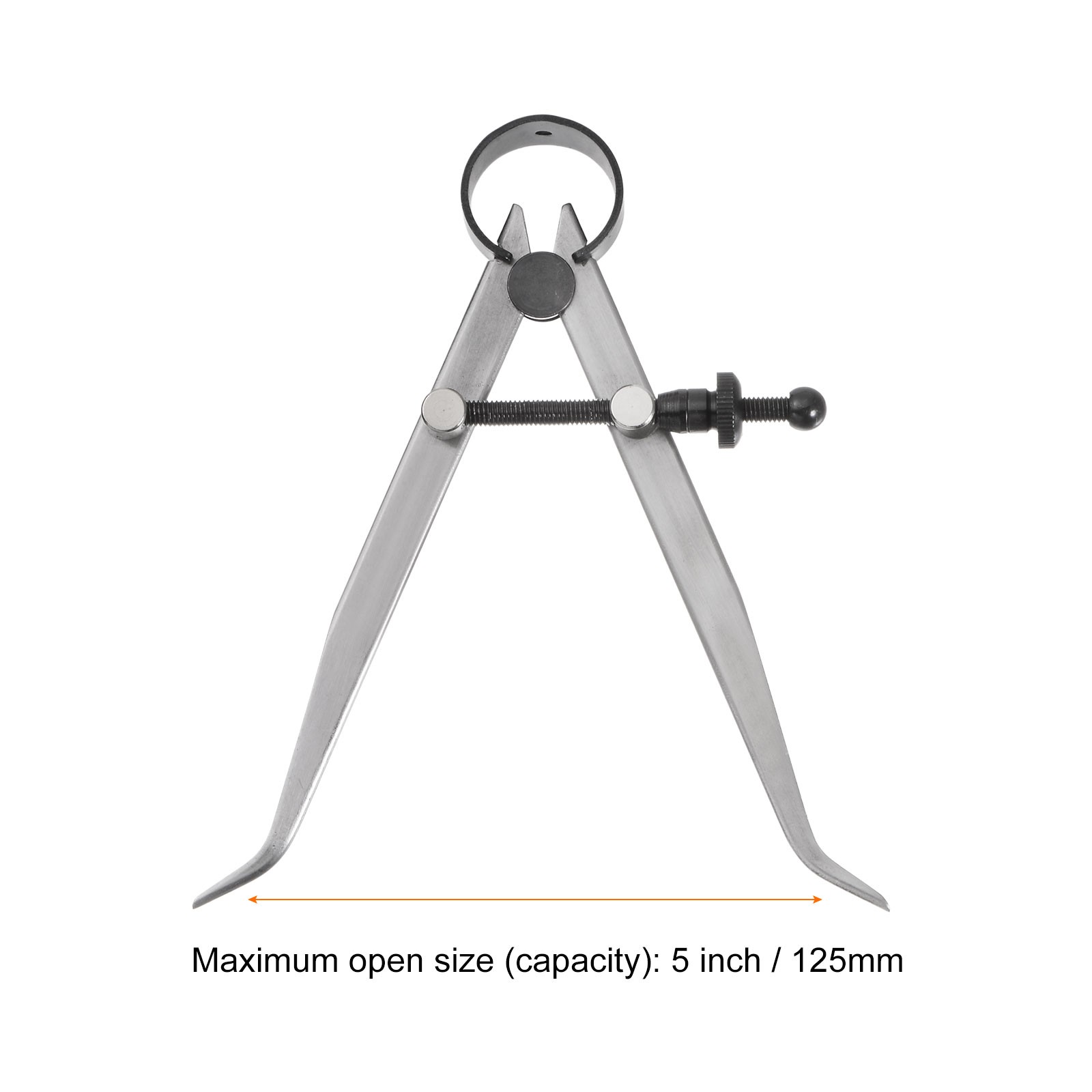 Spring Joint Caliper 5" 125mm Adjustable Spring Inside Caliper with Solid Nut
