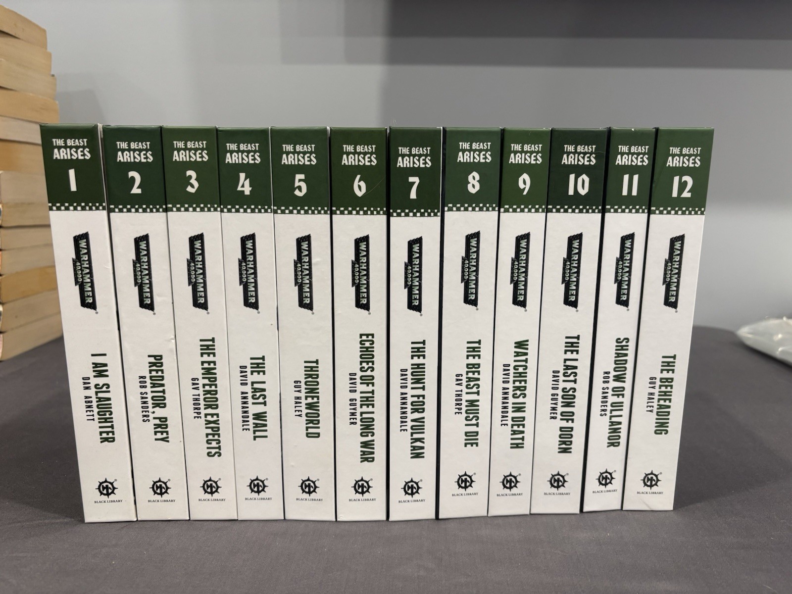 The Beast Arises Hardback 1 - 12  Warhammer 40k Complete Set