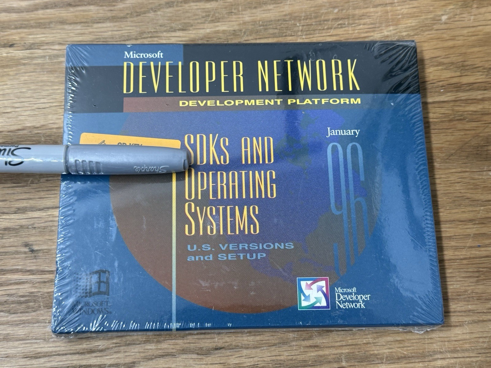 Microsoft Developer Network Vintage SDK & Operating Systems US Versions JAN 1996