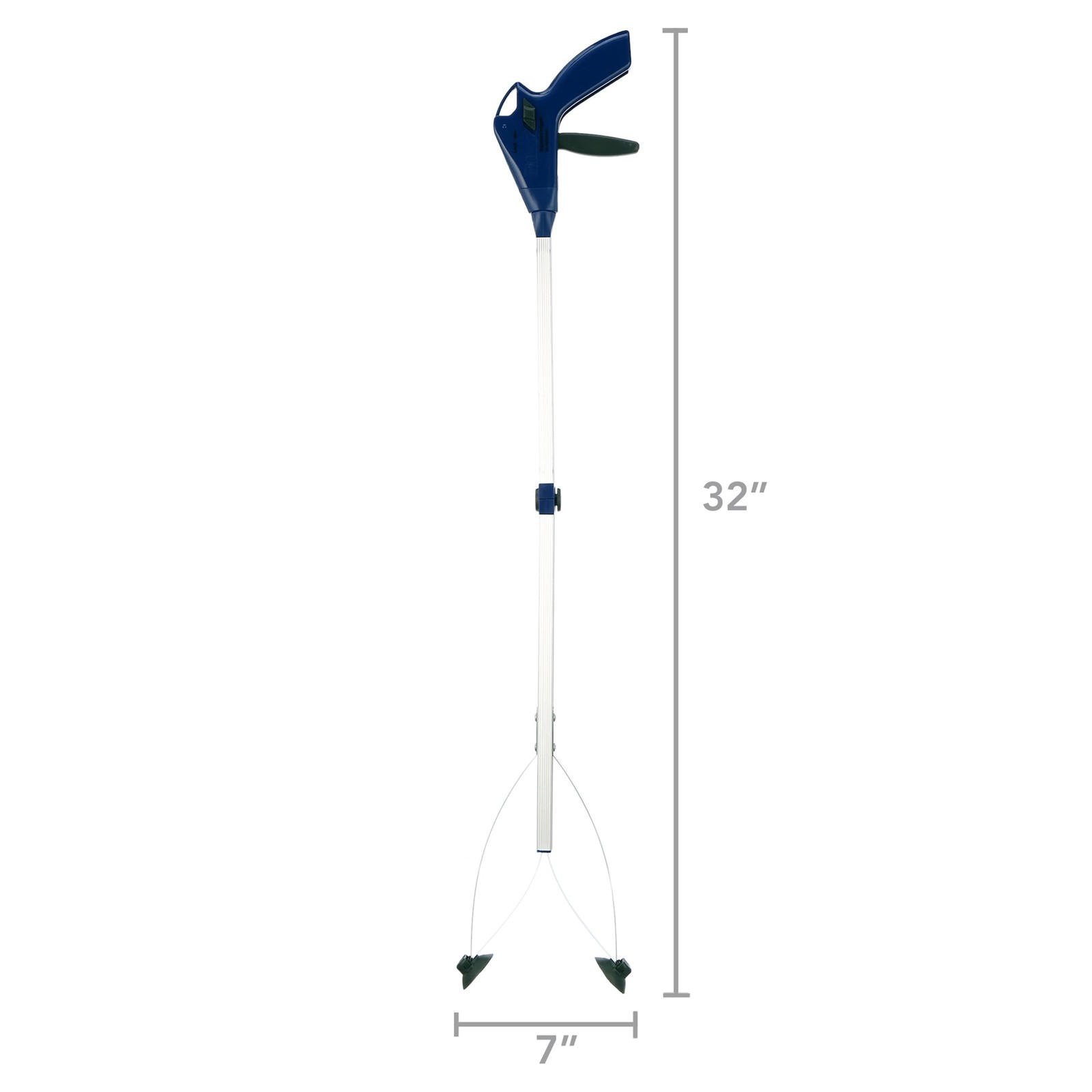 Gopher II Deluxe Pick Up & Reaching Aid, Blue, as Seen on TV