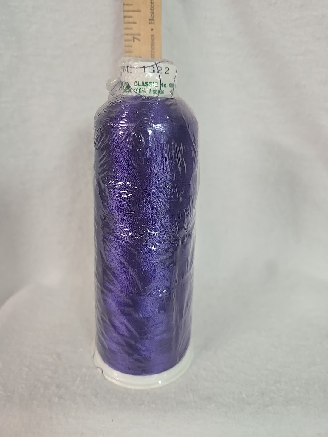 New Sealed Madeira 5000m Classic Viscose Embroidery Thread Royal Purple 1322