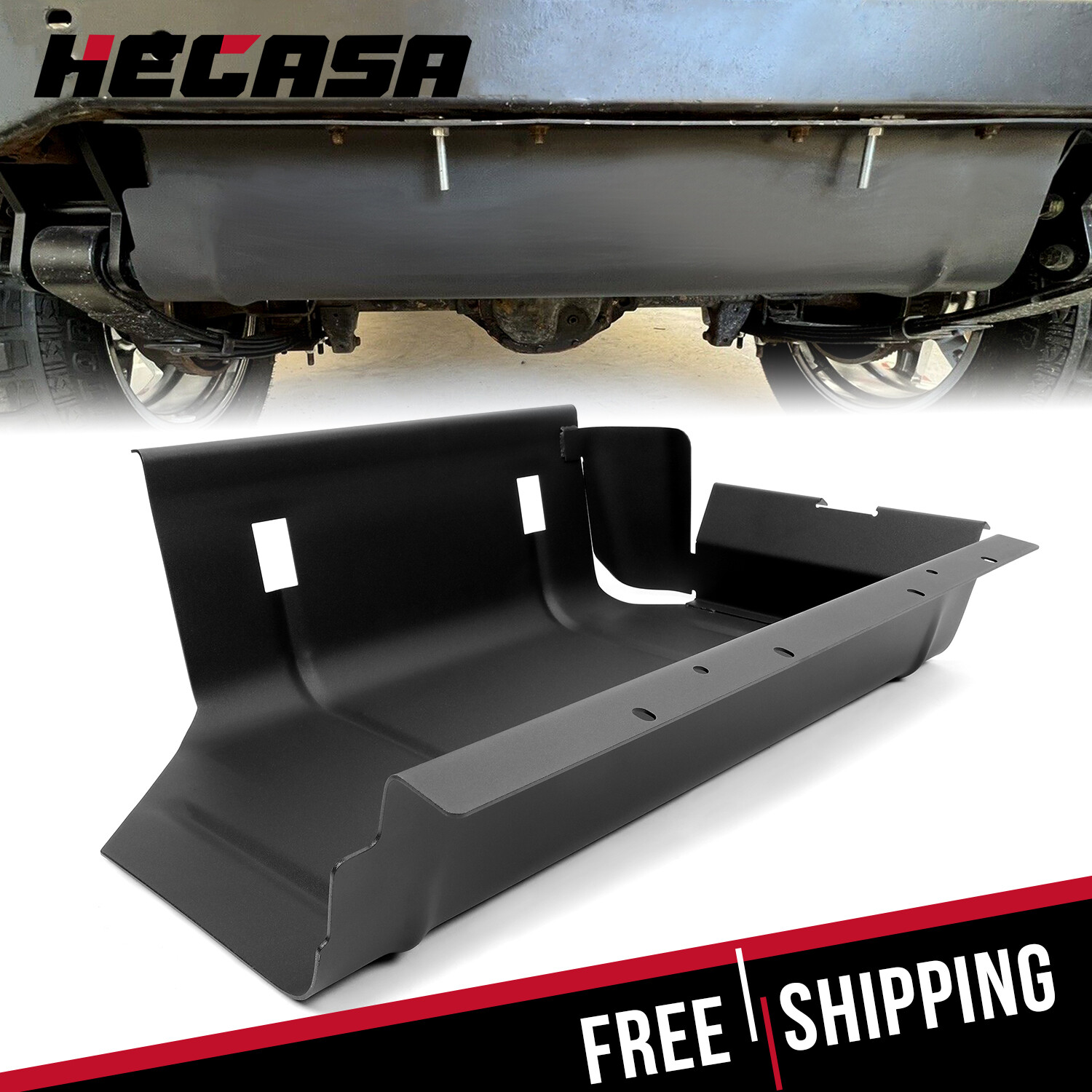 For 87-1995 Jeep Wrangler YJ with 15 or 20 Gallon Fuel Gas Tank Skid Plate Guard