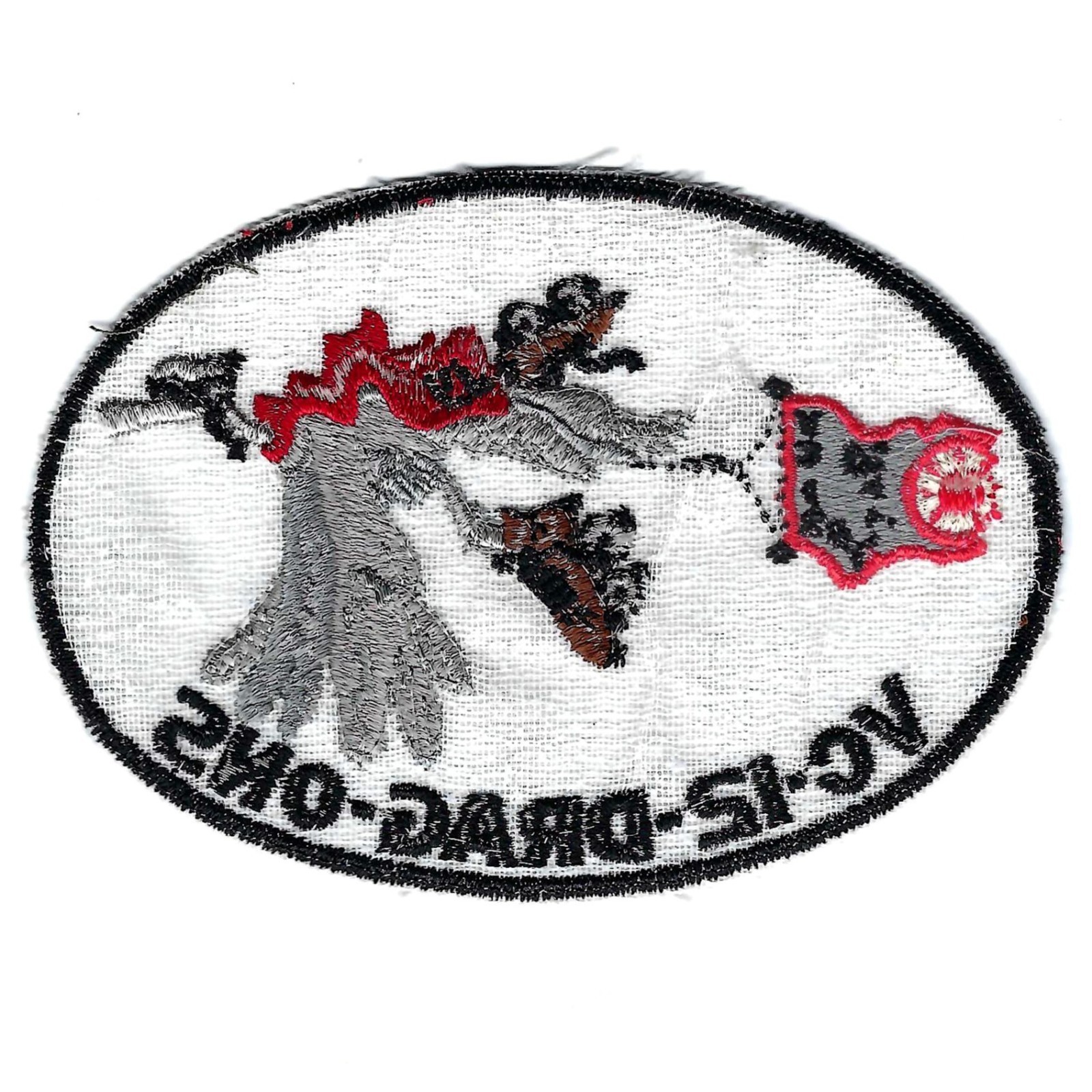 ORIGINAL 70's VC-12 DRAG-ONS (SCHIFFLI MADE) patch