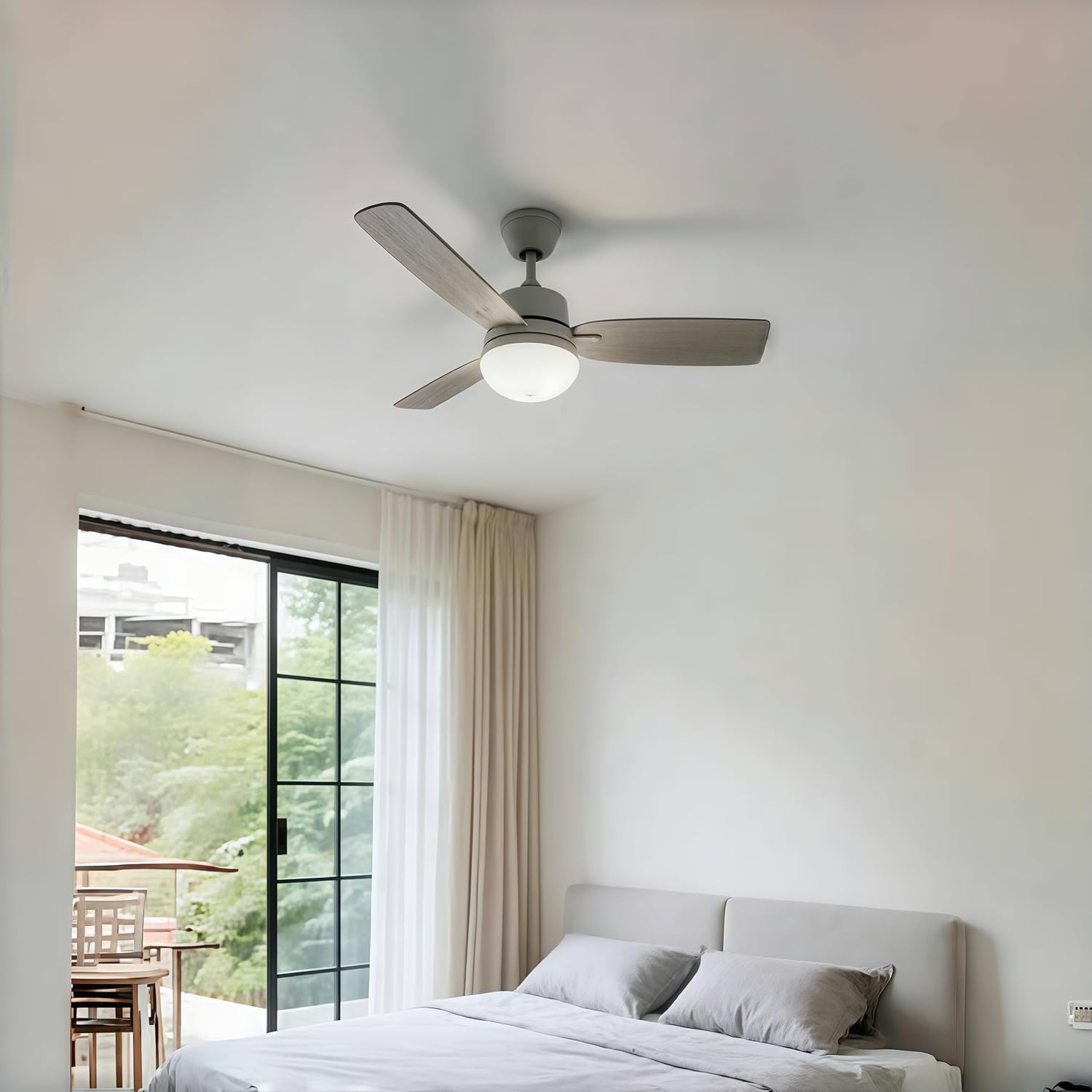 4 inch LED Retrofit Light Kit for Ceiling Fan Replacement White 6000K