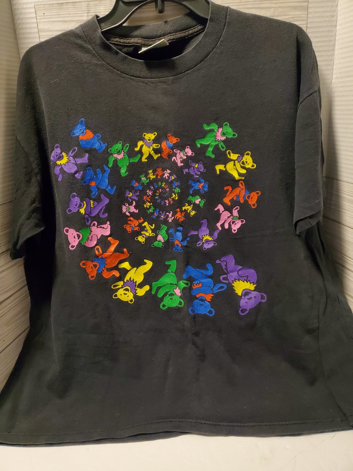Vtg Brockum Group XL Grateful Dead 1991 Spring East Coast Tour Bear T-Shirt USA