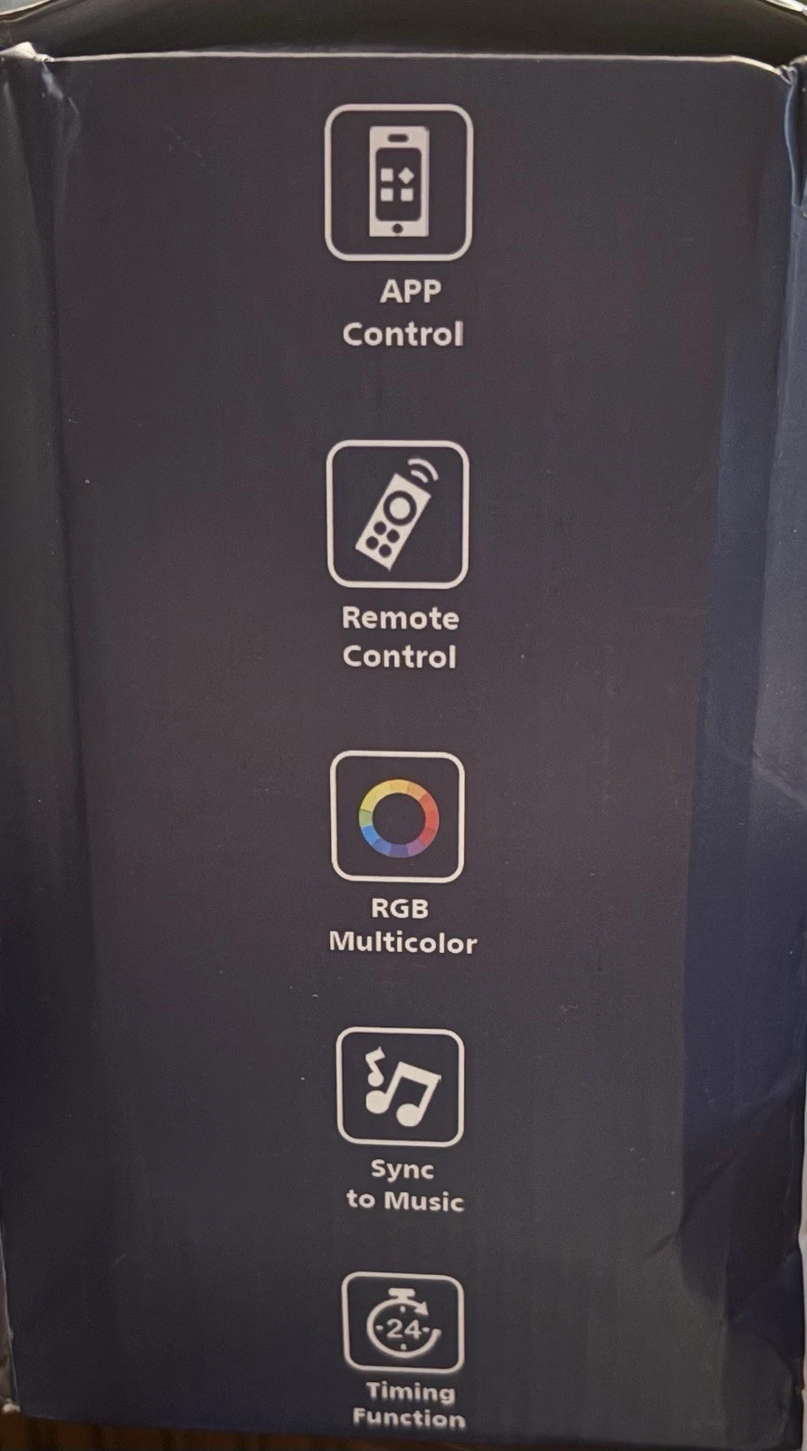 LED RGB Multicolor Outdoor String Light 500ft App Remote Sync Music Timer