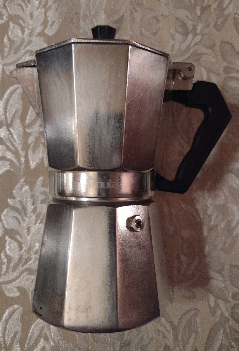 Vtg Primula Express Stovetop Expresso Aluminum Coffee Pot, Clean and Complete