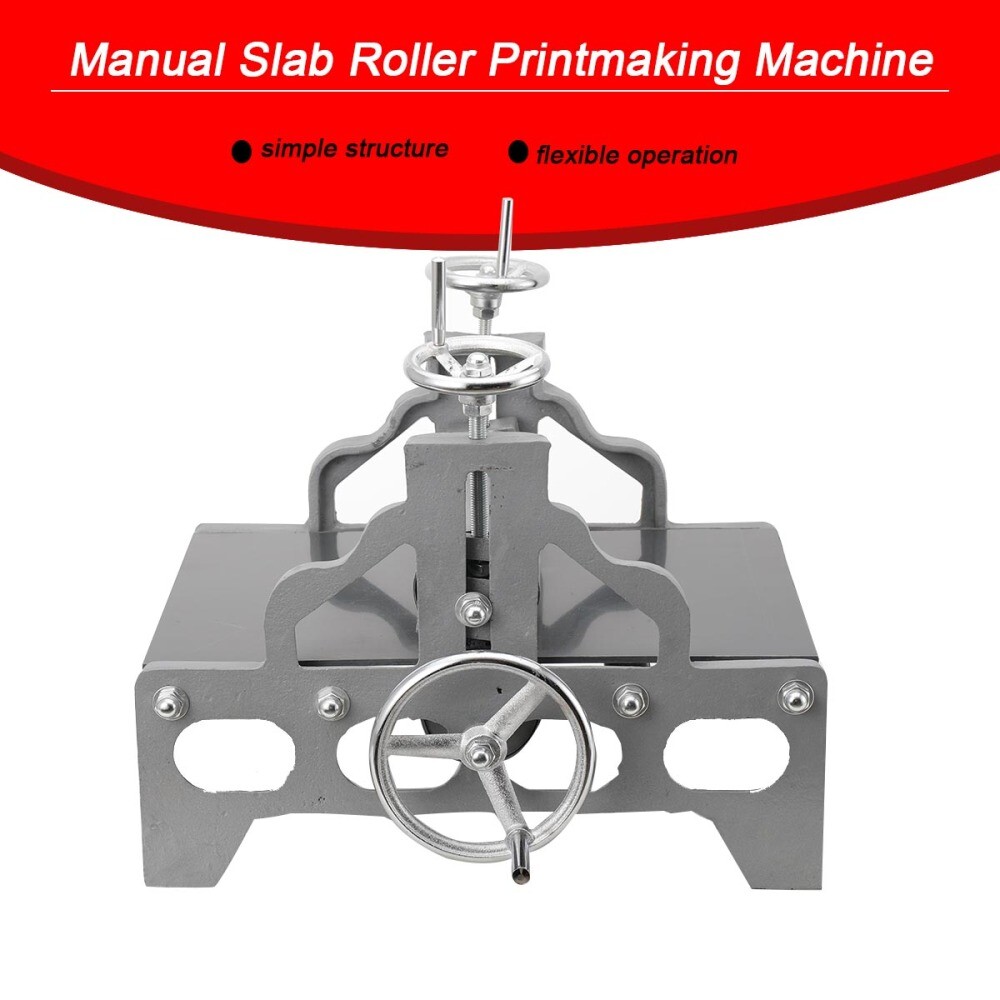 Heavy Duty Printmaking Machine Engraving Press Panel Adjustable for Printmaking