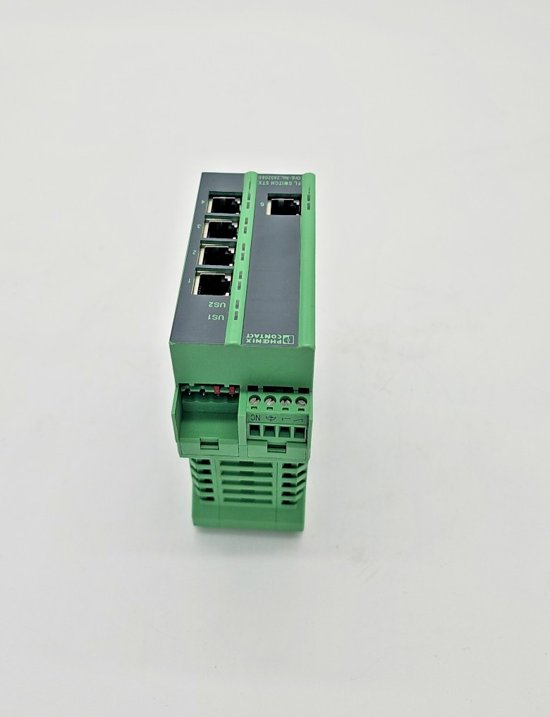 PHOENIX CONTACT FL SWITCH 5TX 28 32 08 5 HW 13 INDUSTRIAL ETHERNET SWITCH