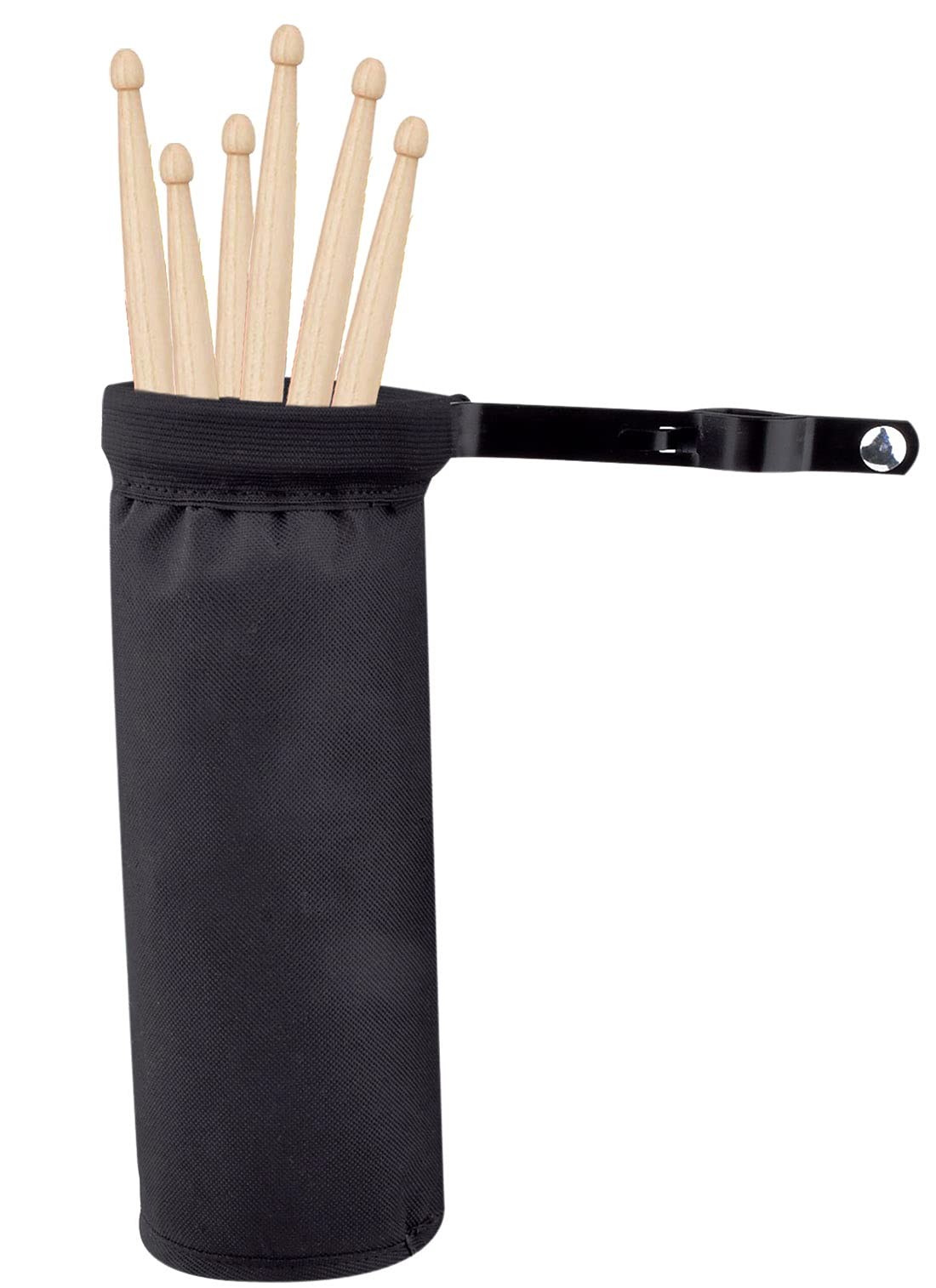 Drumstick Holder Drum Set Clamp Nylon Bag Container Up To 10 Pairs Storage