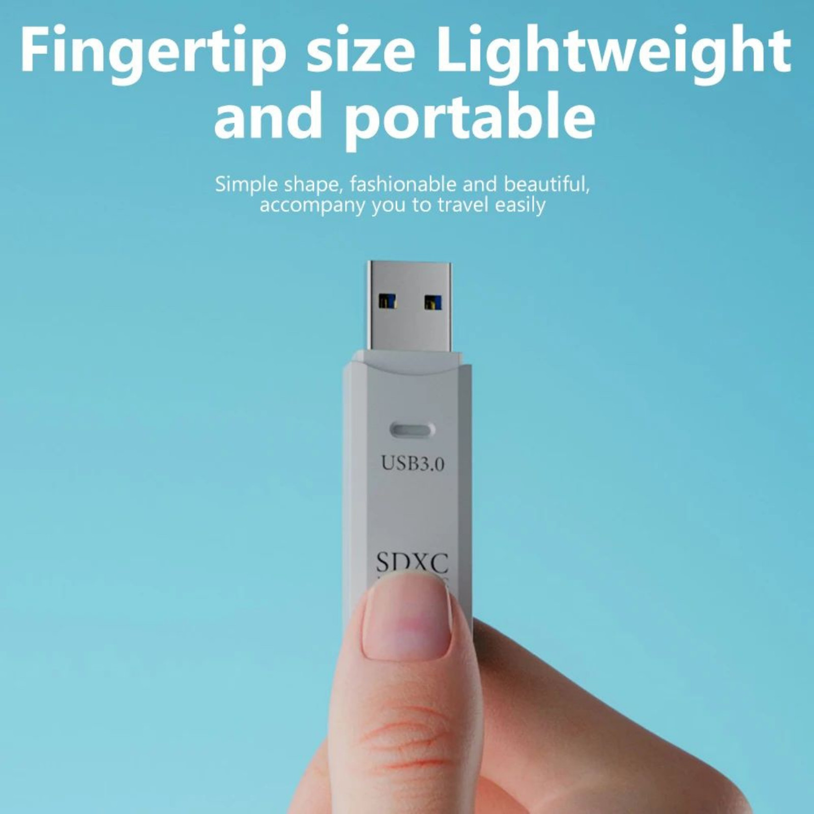2 in 1 USB 3.0 Card Reader TF Micro SD Memory Card Adapter High Speed for PC Lap